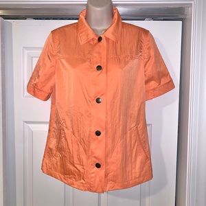 ADDITIONS BY CHICOS Orange shirt 0